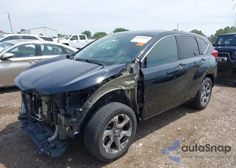 2017 Honda Cr-V Ex-L/Ex-L Navi из США, поврежденный, VIN 5J6RW2H82HL071832